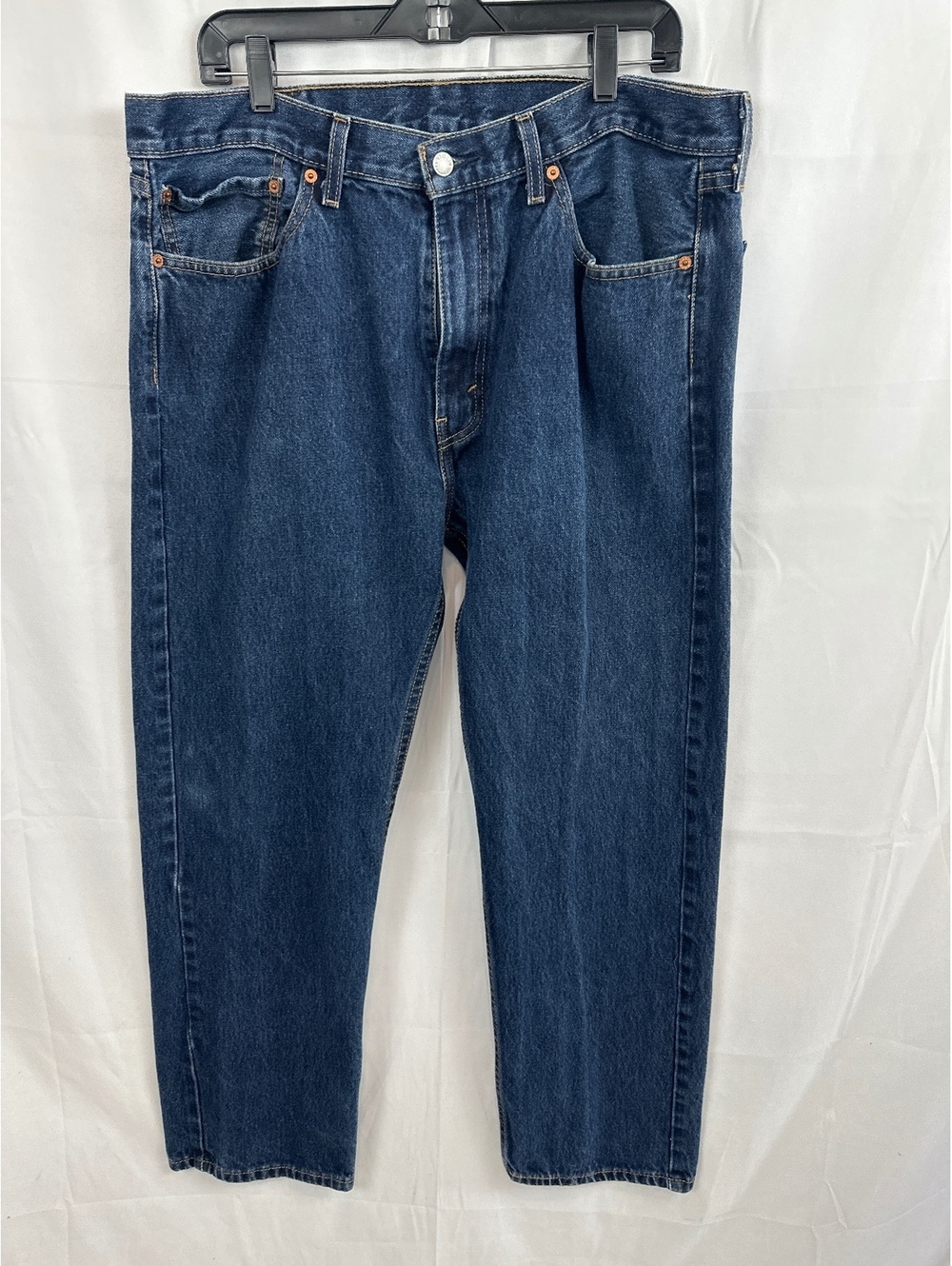 Levi's 505 Classic Fit Blue Denim Jeans W38 L30